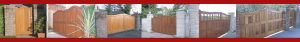 Examples of Wooden Gates Belfast and electric wooden gates installed by Profix joinery